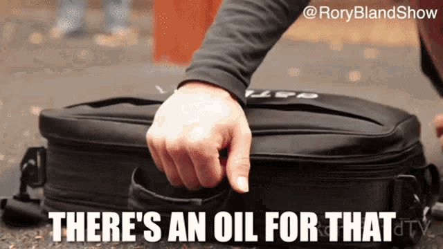 Theres An Oil For That Doterra GIF - Theres An Oil For That Doterra Rory Bland Show GIFs