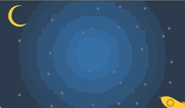 a blue background with the words reach for the stars in orange