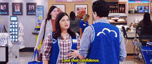 Superstore Amy Sosa GIF - Superstore Amy Sosa I Love That Confidence GIFs