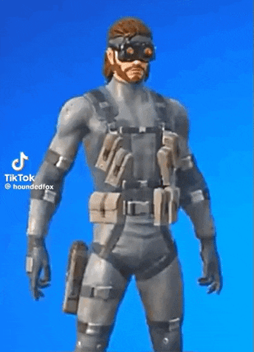 a man with a beard is standing in front of a blue background with a tiktok watermark .