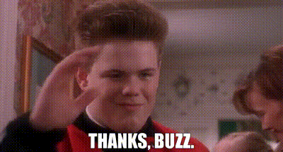 Thanks Buzz Home Alone GIF