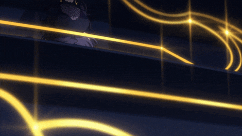 a dark background with a few lines of light coming out of it