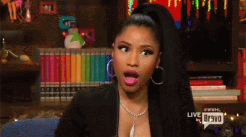 Nicki Minaj Amazed GIF - Nicki Minaj Amazed Omg GIFs