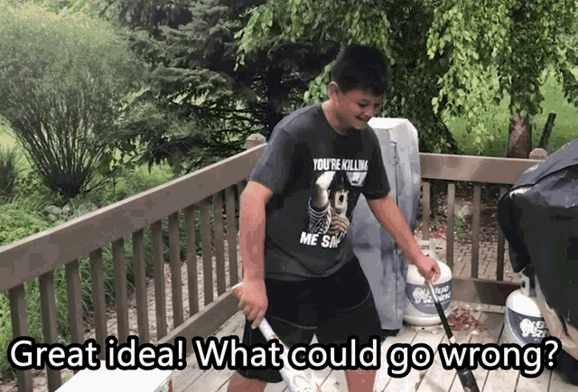 Great Idea What Could Go Wrong GIF - Great Idea What Could Go Wrong Bad Idea GIFs