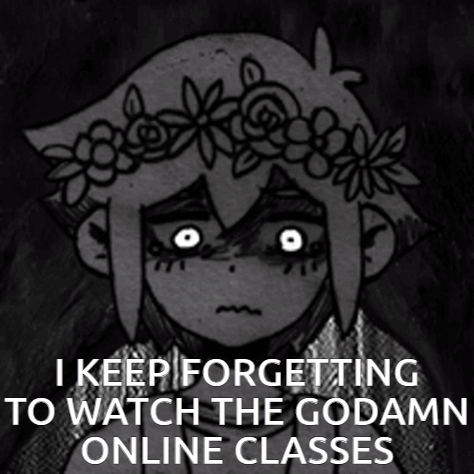 Omori I Forget GIF - Omori I Forget Online Classes GIFs