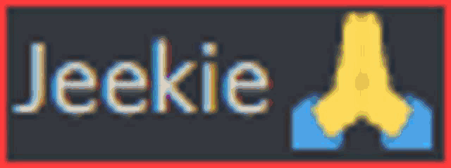 the name jeekie is on a black background with a yellow smiley face