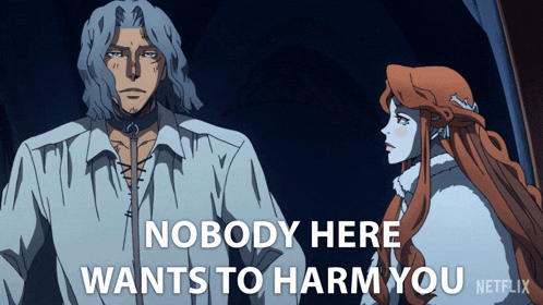 Nobody Here Wants To Harm You Lenore GIF - Nobody Here Wants To Harm You Lenore Castlevania GIFs