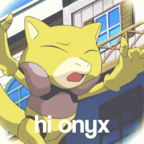 Onyx Hi Onyx GIF - Onyx Hi Onyx Kokichimeow Says Hi GIFs