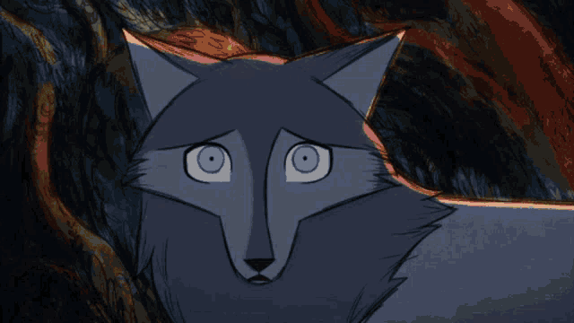 a close up of a cartoon character 's eye with yellow hair