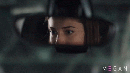 Staring At You From The Mirror Gemma GIF - Staring At You From The Mirror Gemma M3gan GIFs