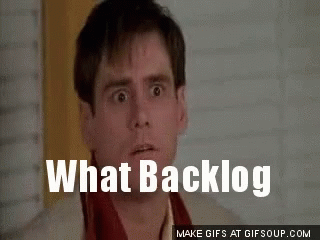 Backlog What Backlog GIF - Backlog What Backlog Jim Carrey GIFs