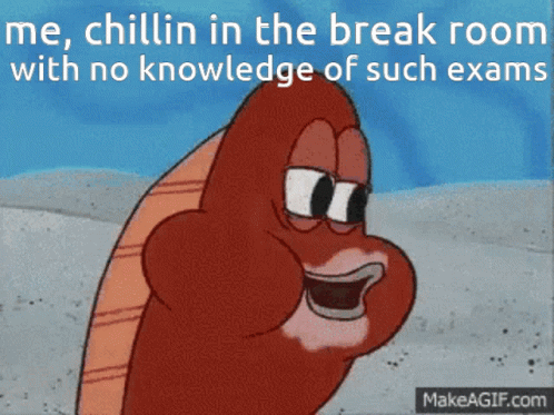 Spinebob Chillin In The Break Room With No Knowledge Of Such Exam GIF - Spinebob Chillin In The Break Room With No Knowledge Of Such Exam Eat GIFs