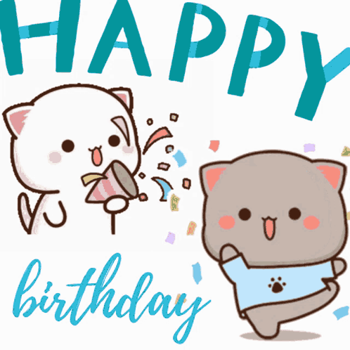Happy Birthday Cat GIF - Happy Birthday Cat GIFs