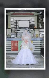 Bridal Entrance Singing Bride GIF - Bridal Entrance Singing Bride Roanne And Shogo GIFs