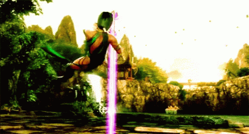 Jade Mortal Kombat GIF - Jade Mortal Kombat Pole Dance GIFs
