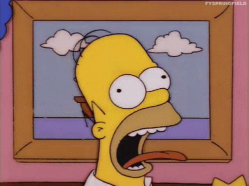 Homer Screaming GIF - Homer Screaming Yelling GIFs