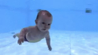 Baby Swimming GIF - Baby Swimming GIFs