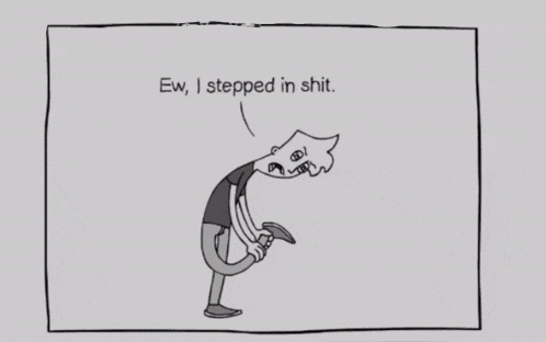 a drawing of a man hugging another man