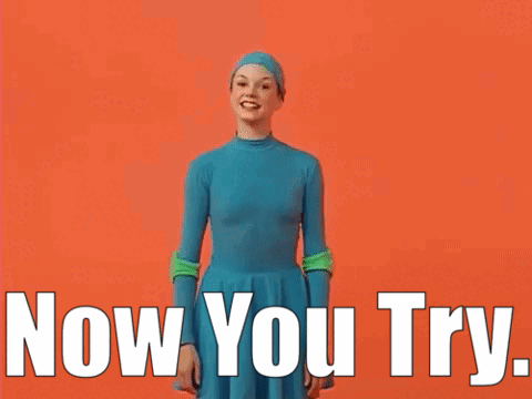 4 Square Captain Huppette GIF - 4 Square Captain Huppette Now You Try GIFs