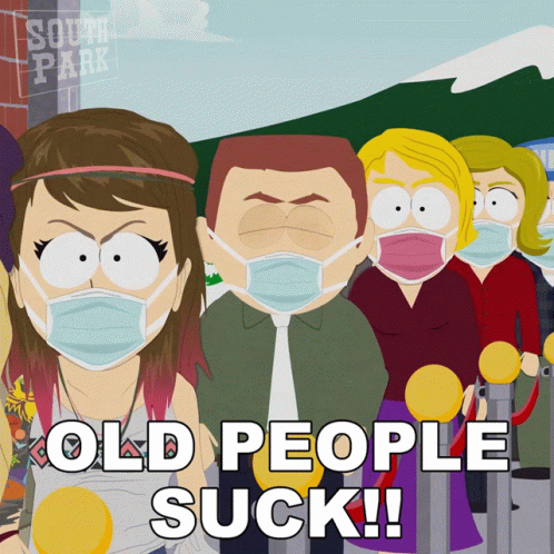 Old People Suck South Park GIF - Old People Suck South Park S24e2 GIFs