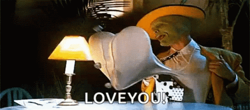 The Mask Heartbeat GIF - The Mask Heartbeat In Love GIFs