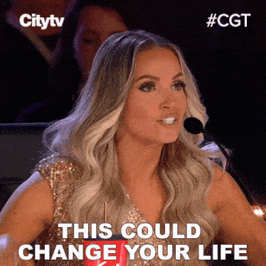 This Could Change Your Life Trish Stratus GIF - This Could Change Your Life Trish Stratus Canada'S Got Talent GIFs