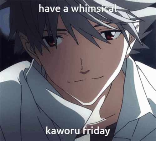 Kaworu Nagisa Kaworu Friday GIF - Kaworu Nagisa Nagisa Kaworu GIFs