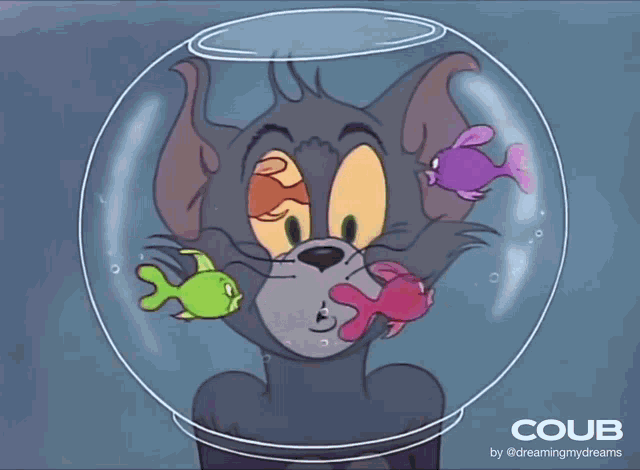 Tom And Jerry Tom GIF - Tom And Jerry Tom Fishbowl GIFs