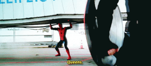Spiderman Queens GIF - Spiderman Queens Marvel GIFs