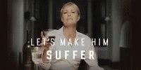 House Of Cards Make Him Suffer GIF - House Of Cards Make Him Suffer Leading Lady GIFs
