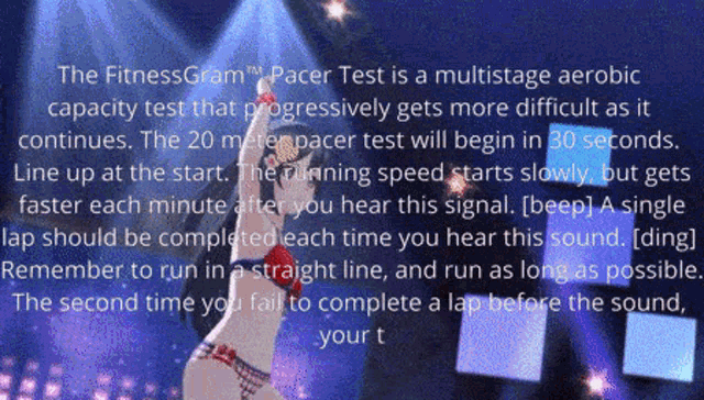 the fitnessgram pacer test is a multistage aerobic capacity test that gradually gets more difficult as it continues