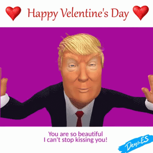 Trump Kiss GIF - Trump Kiss Valentine GIFs