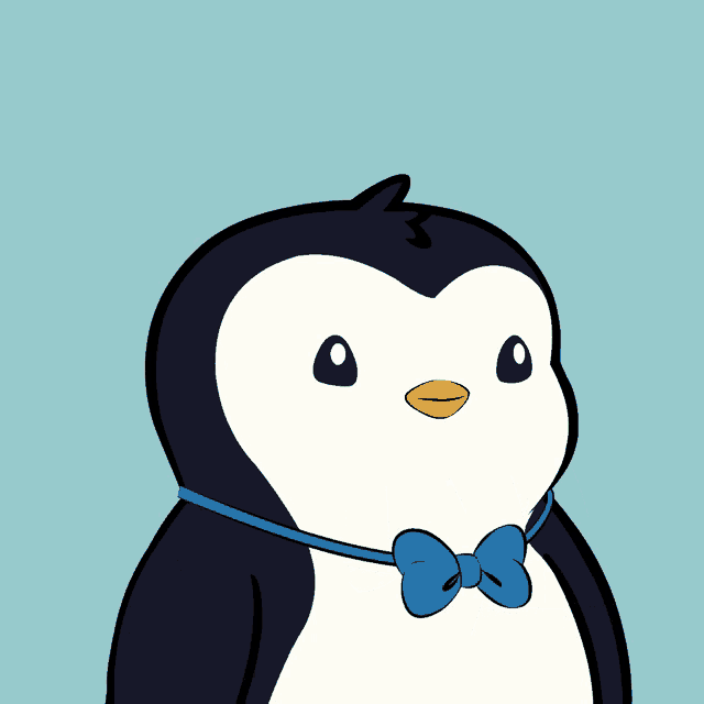 a penguin holding a crown with the words " you dropped this " written below it