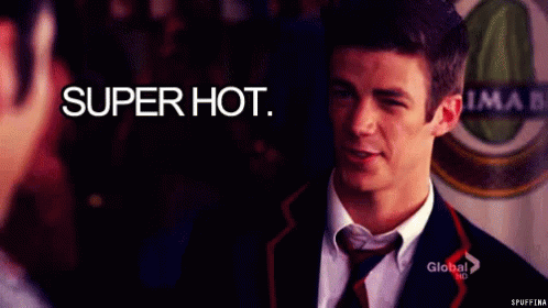 Hawt GIF - Super Hot Glee Grant Gustin GIFs