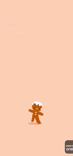 Smile Gingerbread Man GIF - Smile Gingerbread Man Happy GIFs