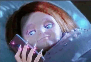 Chucky Chucky Doll GIF - Chucky Chucky Doll Girls Be Like GIFs