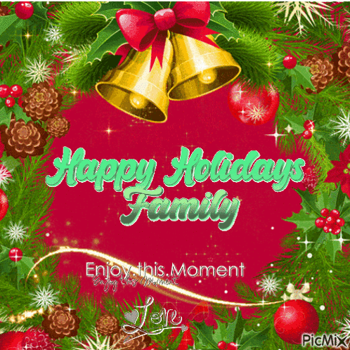 Happy Holidays Family GIF - Happy Holidays Family GIFs