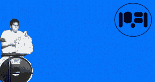 a blue sign that says feliz cumple rudy