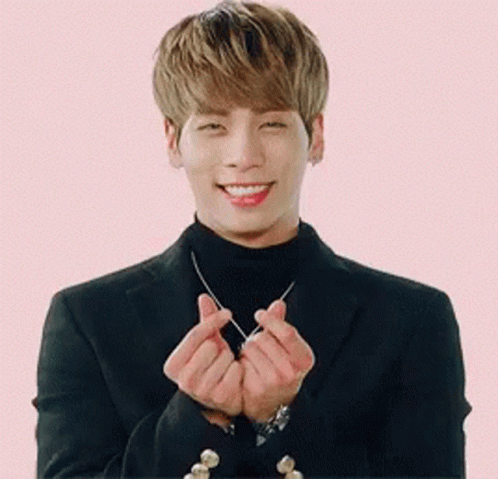 Jonghyun Finger Heart GIF - Jonghyun Finger Heart Smile GIFs
