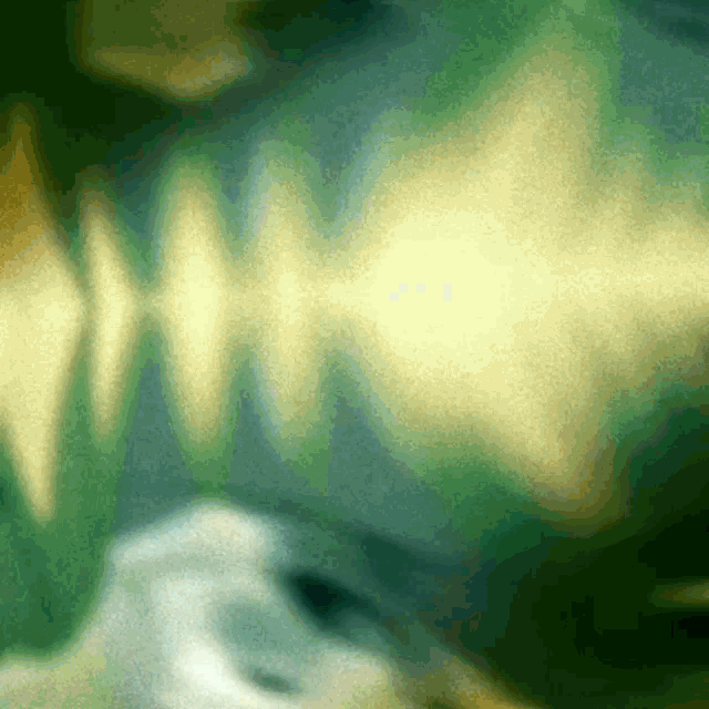 a green and yellow background with a few lines