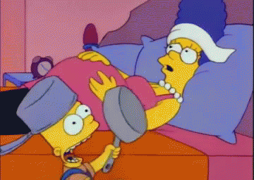 The Simpsons Bart GIF - The Simpsons Bart Marge GIFs