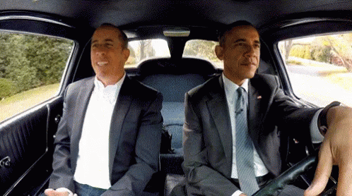Whatever GIF - Comedians In Cars Getting Coffee Obama Whatever GIFs