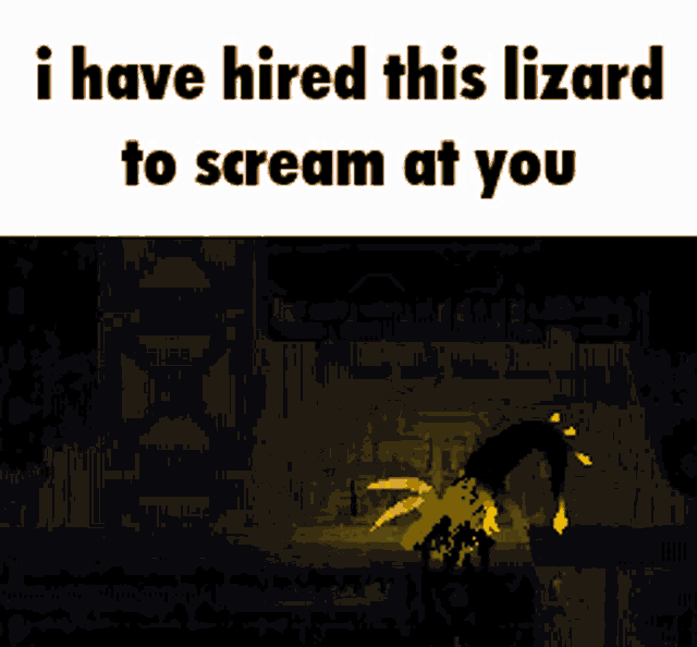 Rain World Yellow Lizard GIF