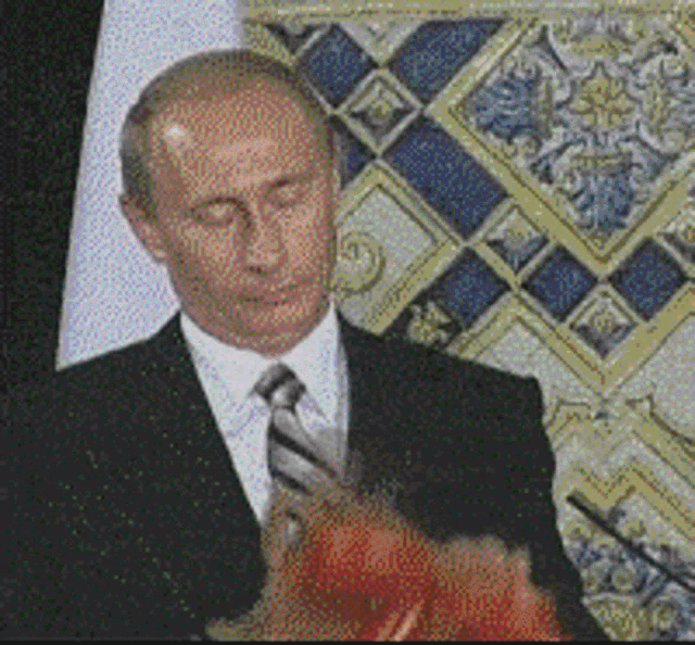 Vladimir Putin Balloon GIF - Vladimir Putin Balloon Sad GIFs