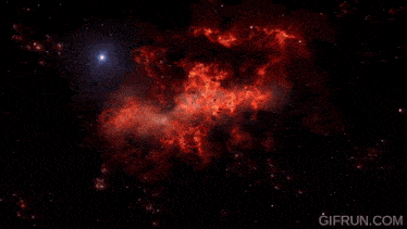 a gif from gifrun.com shows a galaxy in space