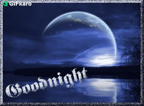 Goodnight Gifkaro GIF - Goodnight Gifkaro Moon GIFs