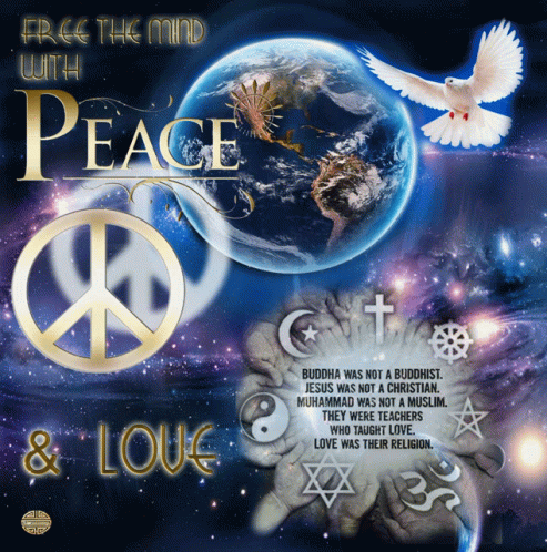 Peace Free The Mind GIF - Peace Free The Mind Peace And Love GIFs