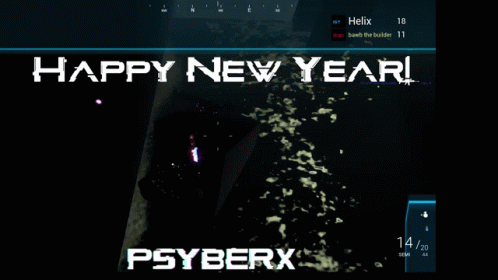 Happy New Year Psyberx GIF - Happy New Year Psyberx Psyberx Game GIFs
