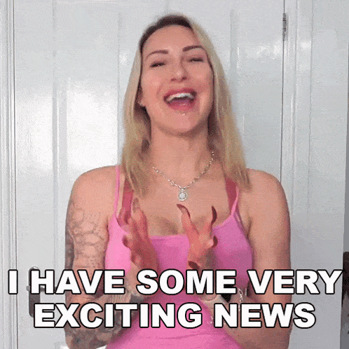 I Have Some Very Exciting News Tracy Kiss GIF - I Have Some Very Exciting News Tracy Kiss I'Ll Tell You Some Wonderful News GIFs