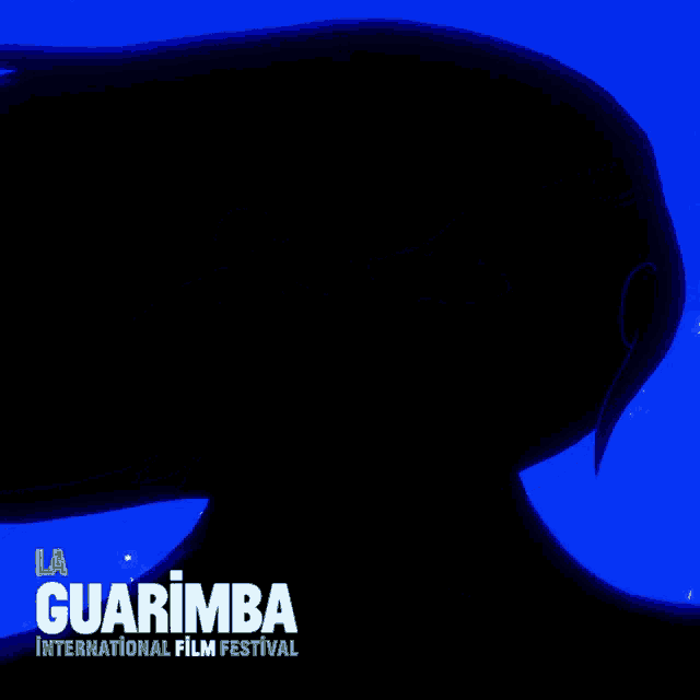 a poster for the guarimba international film festival shows a woman 's face